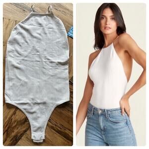Free People Bridget Bodysuit in White